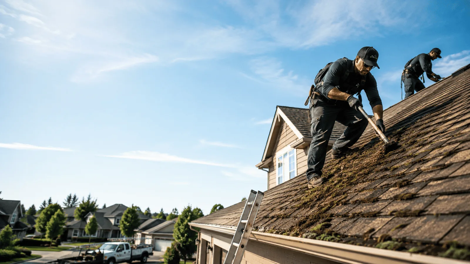 Roof Moss Removal in Pitcher, NY near me